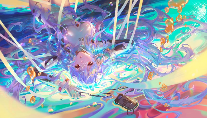ayanami rei (neon genesis evangelion and 2 more) drawn by tsubame700