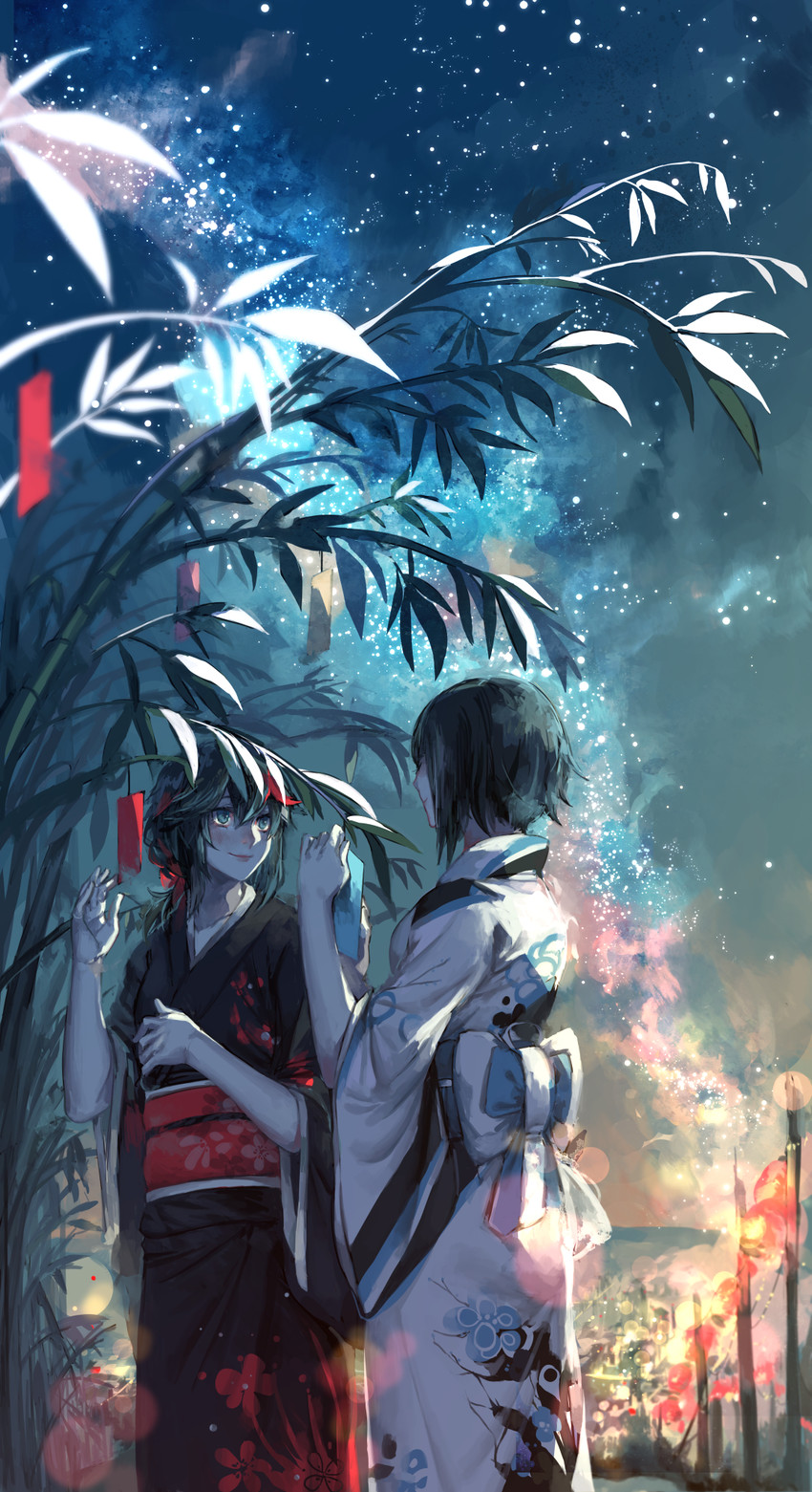 matoi ryuuko and kiryuuin satsuki (kill la kill) drawn by allenkung1