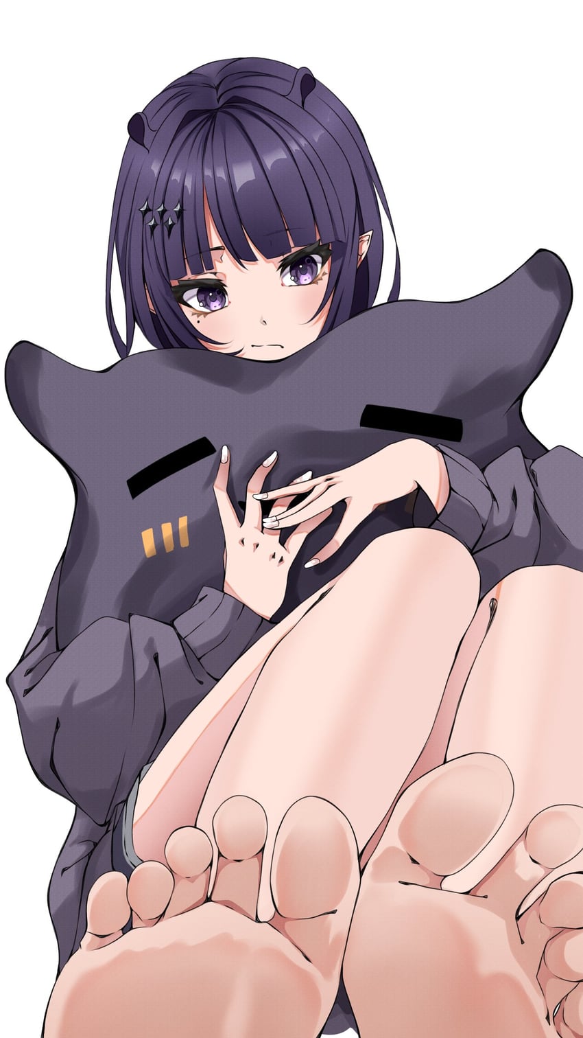 ninomae ina'nis and takodachi (hololive and 1 more) drawn by mouchu