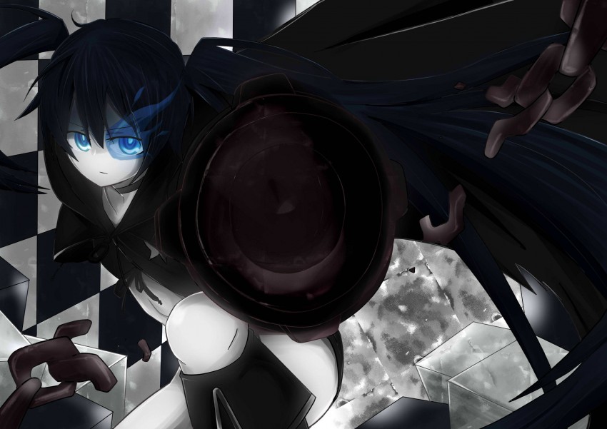 black rock shooter (black rock shooter) drawn by hijiri_tsukasa_(hijiri-tukasa)