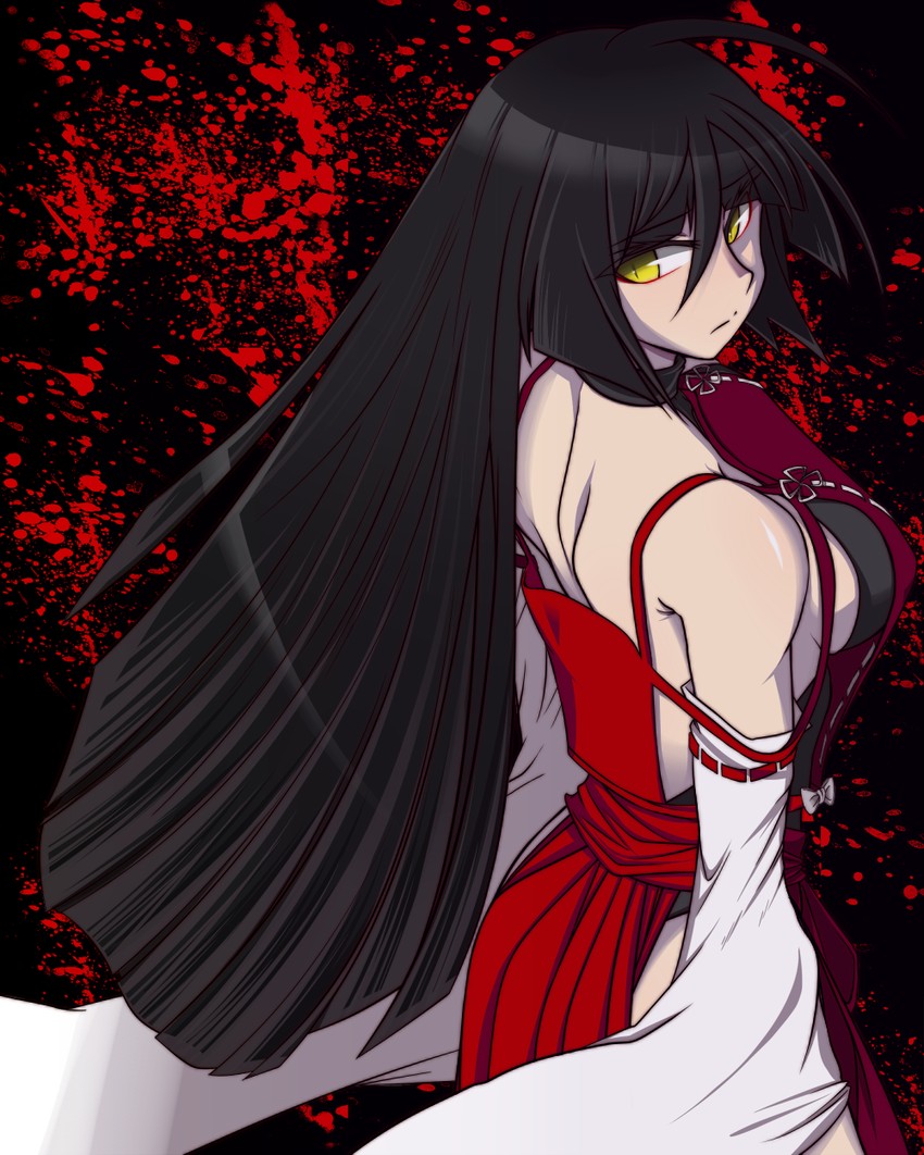 sendai hakurei no miko (original and 2 more) drawn by tai_takeshi