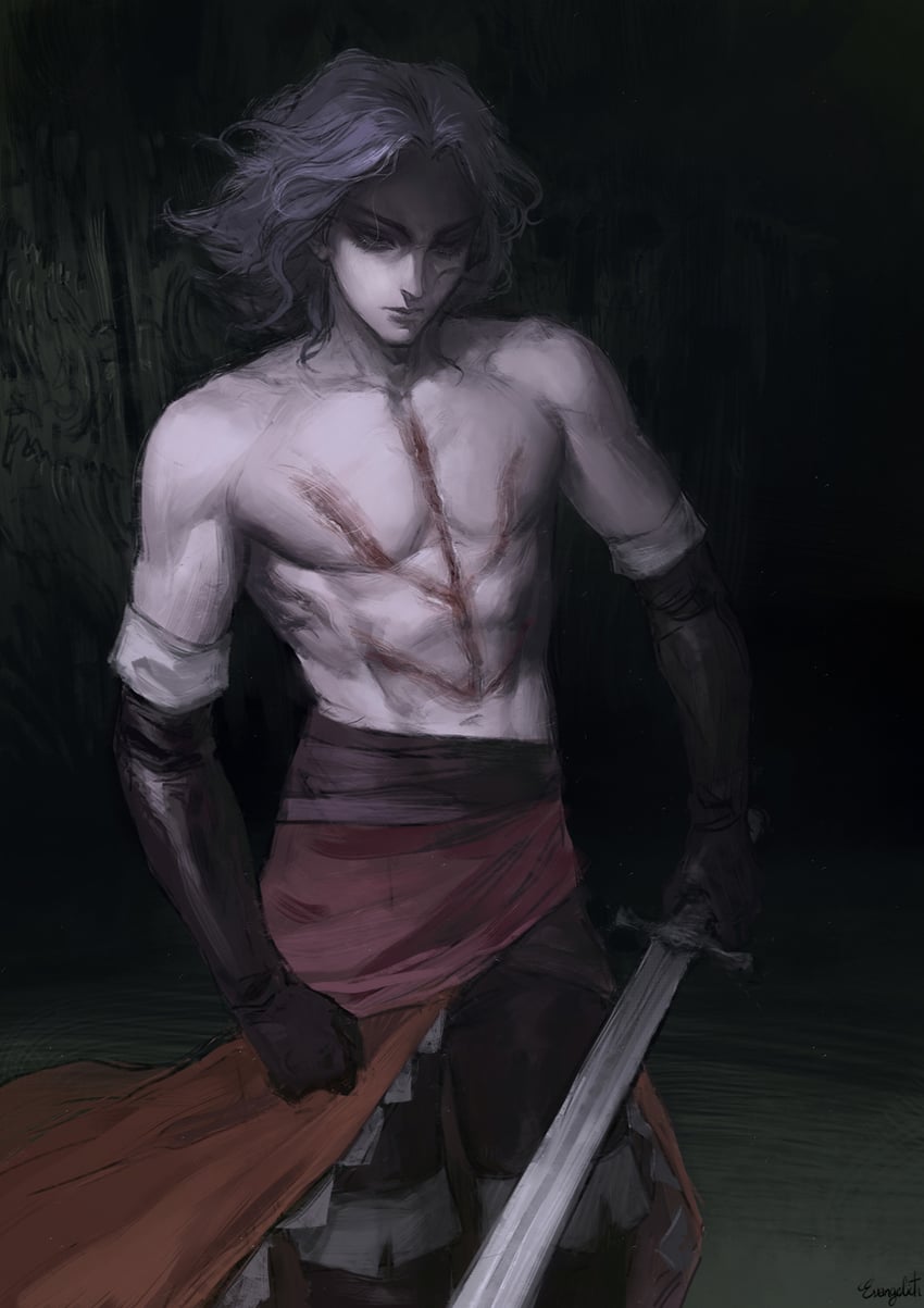 cahara (fear & hunger and 1 more) drawn by nat_the_lich