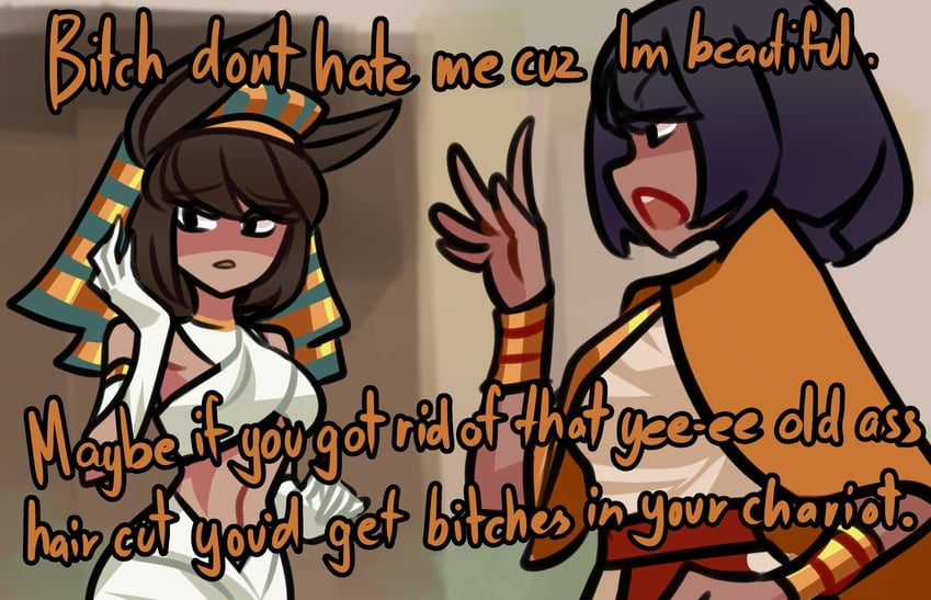 bastet (original and 2 more) drawn by centurii-chan
