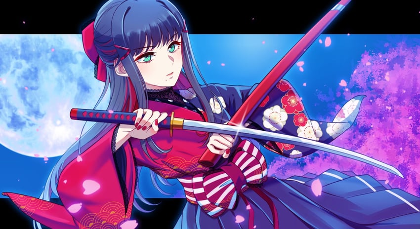 kurosawa dia (love live! and 1 more) drawn by nyasa