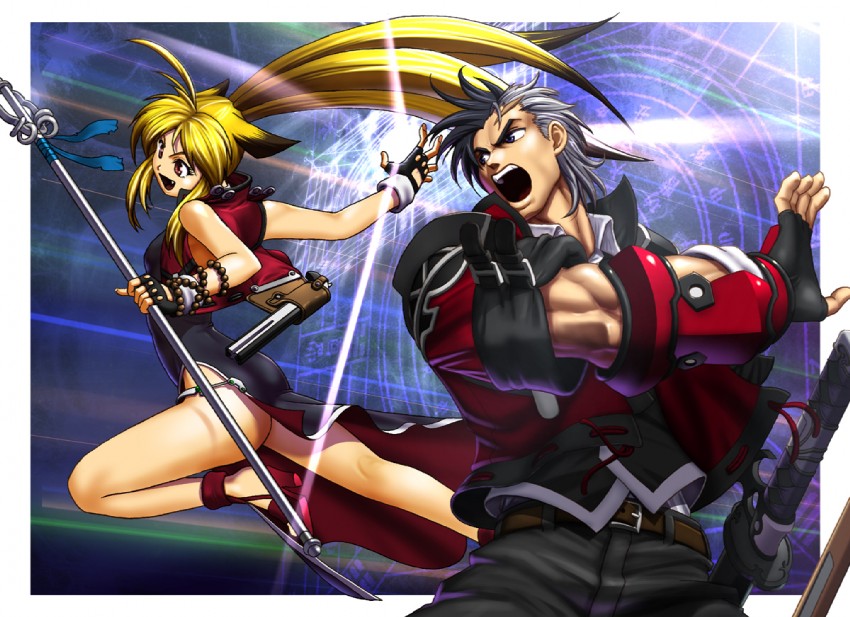 xiaomu and arisu reiji (super robot wars and 2 more) drawn by kazue