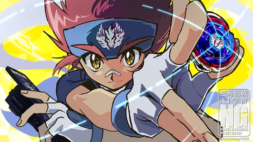 hagane ginga (beyblade and 1 more) drawn by tkoknmy0321