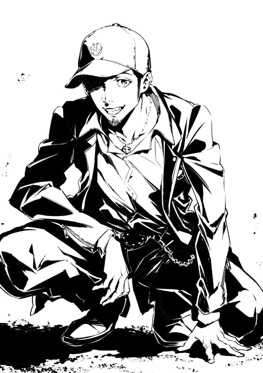 iori junpei (persona and 1 more) drawn by saeki_shun