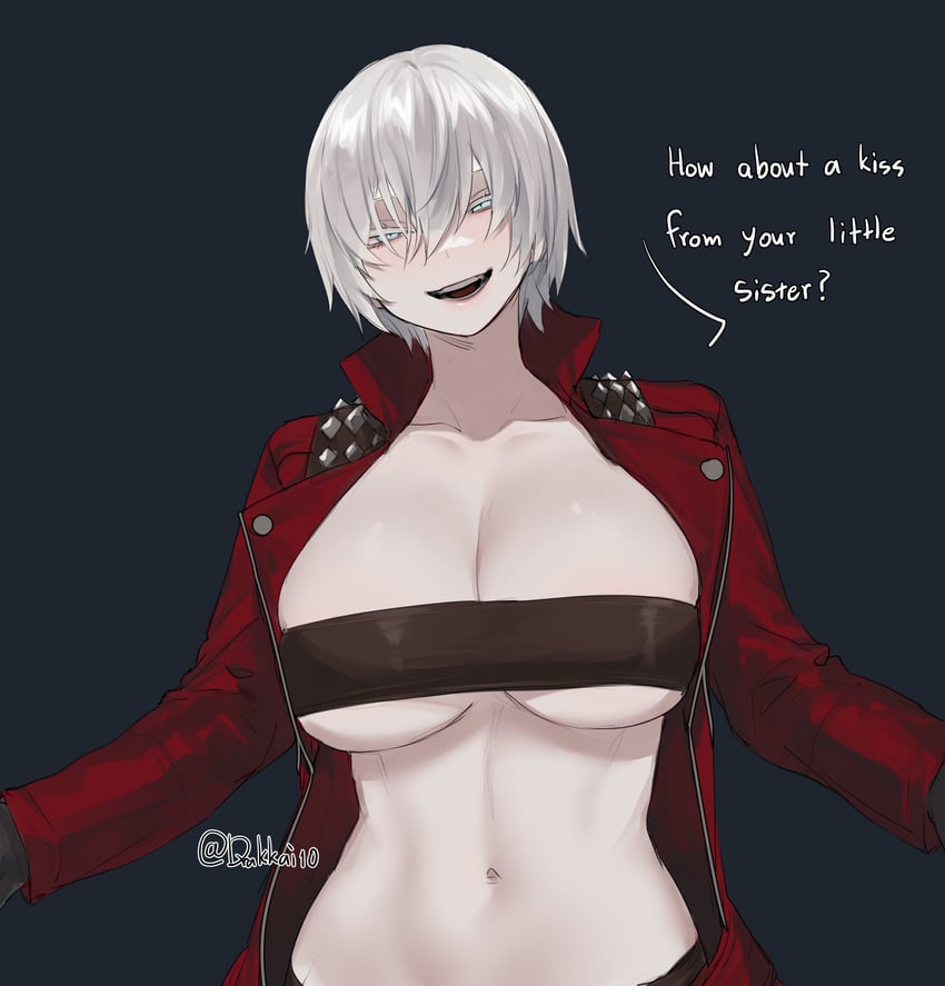 dante (devil may cry and 1 more) drawn by kai_(drakkai10)