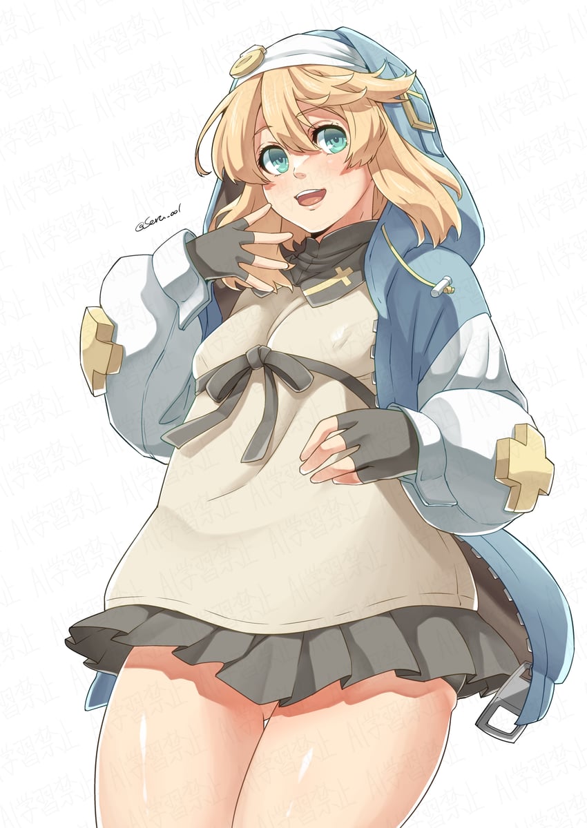 bridget (guilty gear and 1 more) drawn by srsusu