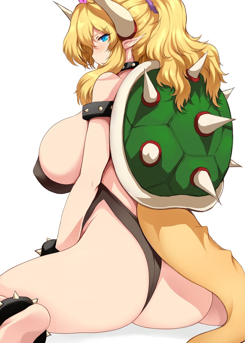 bowsette (mario and 1 more) drawn by tsukasawa_takamatsu