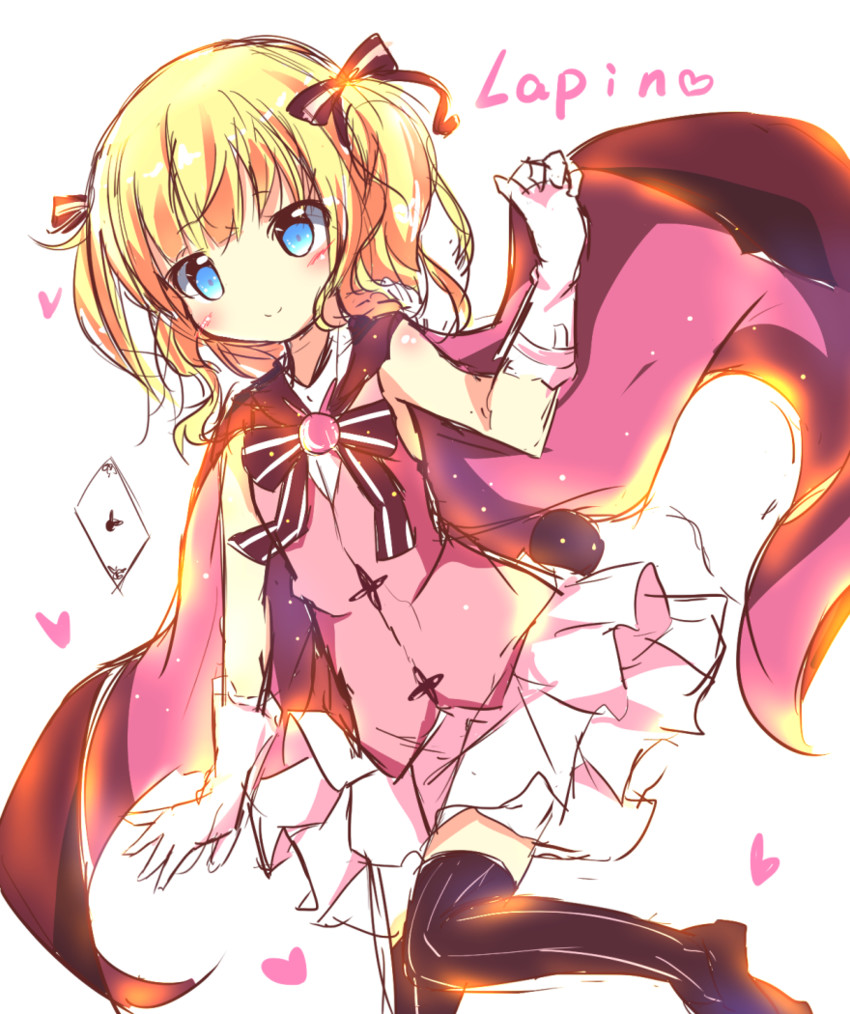 kirima syaro and phantom thief lapin (gochuumon wa usagi desu ka?) drawn by hinata_yuu_(atelierhinata)