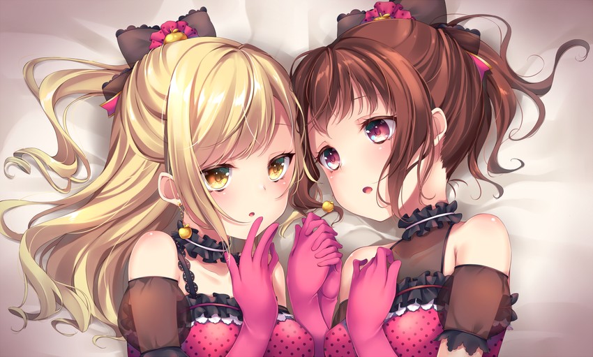ichigaya arisa and toyama kasumi (bang dream! and 1 more) drawn by chiyonekoko