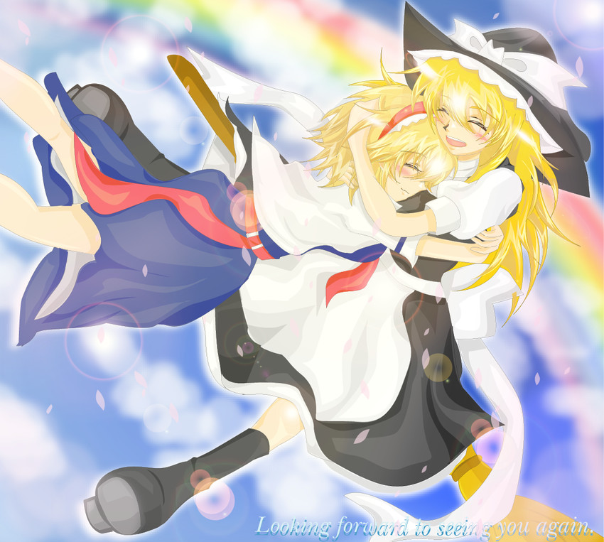 kirisame marisa and alice margatroid (touhou) drawn by chi-chi_(pixiv984250)