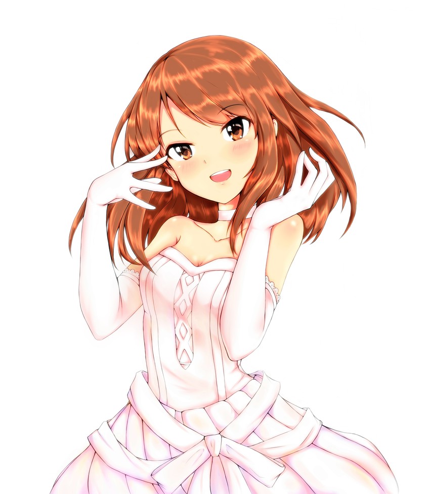 hojo karen (idolmaster and 1 more) drawn by namagawaki