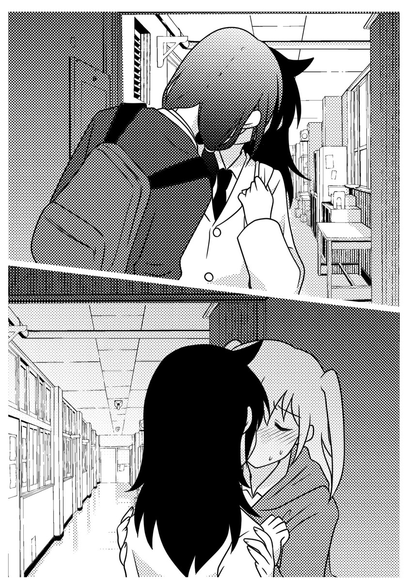 kuroki tomoko, tamura yuri, and nemoto hina (watashi ga motenai no wa dou kangaetemo omaera ga warui!) drawn by hikaru_(ofuton_at5)