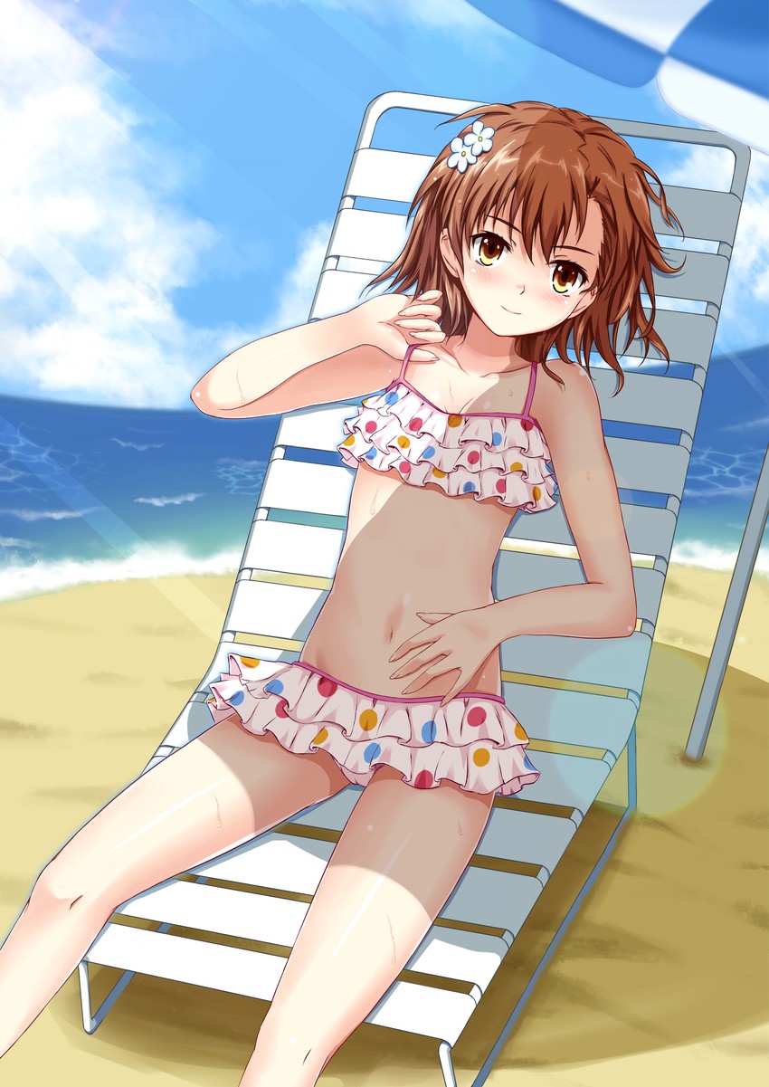 misaka mikoto (toaru majutsu no index and 1 more) drawn by kamiko_to_seiryoku