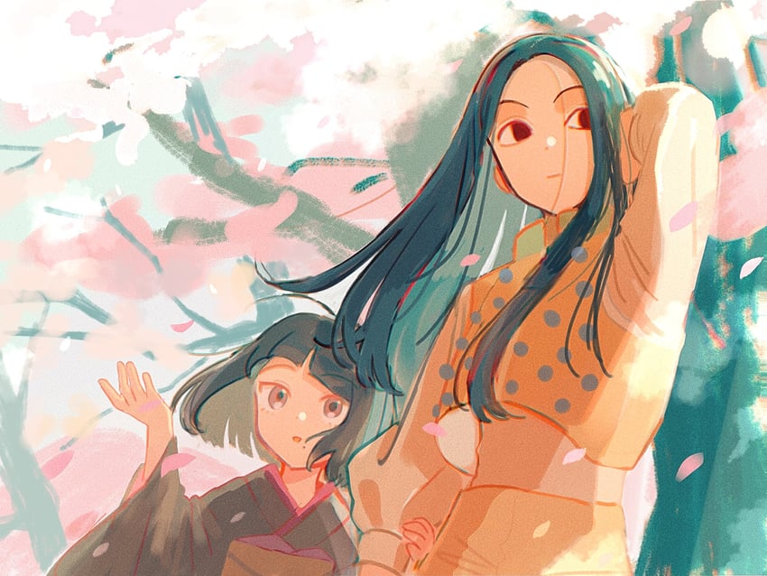 illumi zoldyck and kalluto zoldyck (hunter x hunter) drawn by thicopoyo