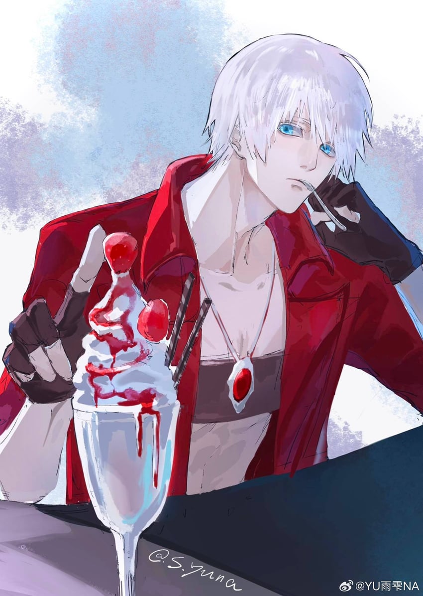 dante (devil may cry and 1 more) drawn by weibo_6129080817