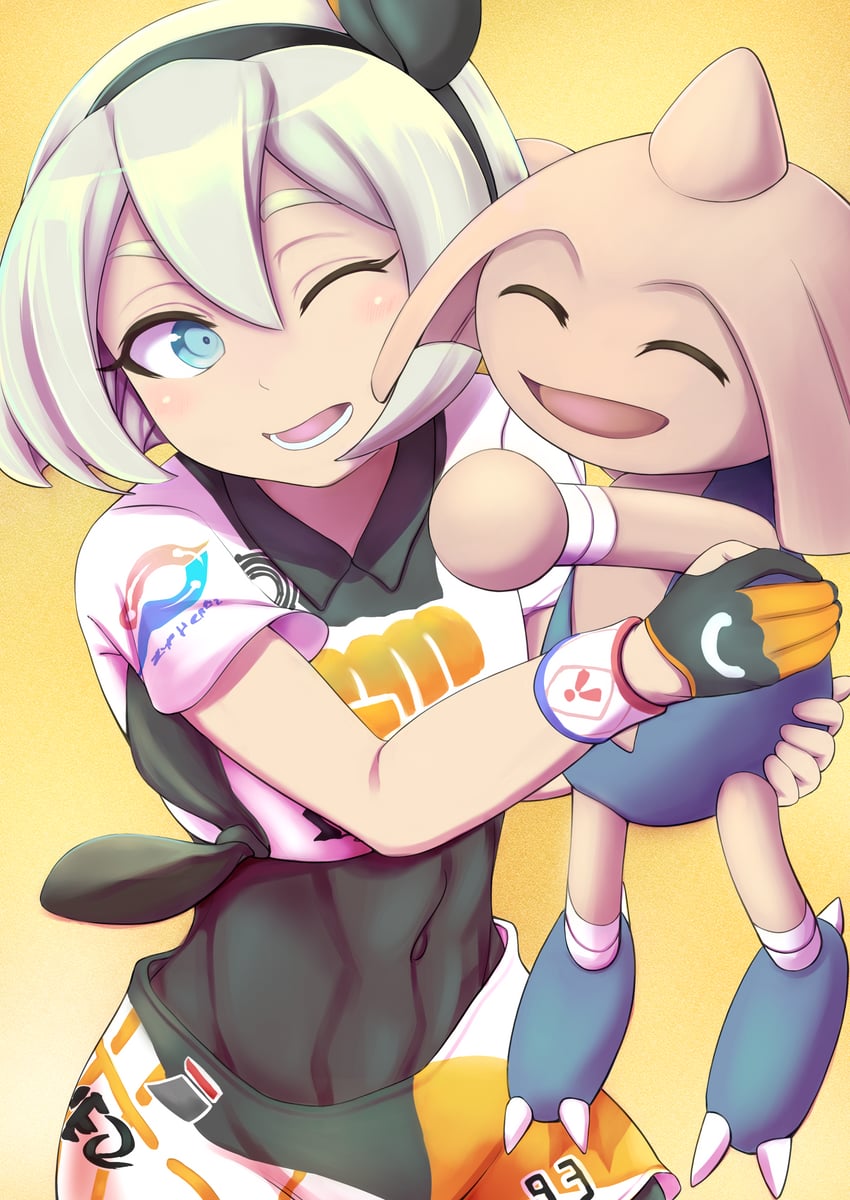 bea and hitmontop (pokemon and 1 more) drawn by bazil