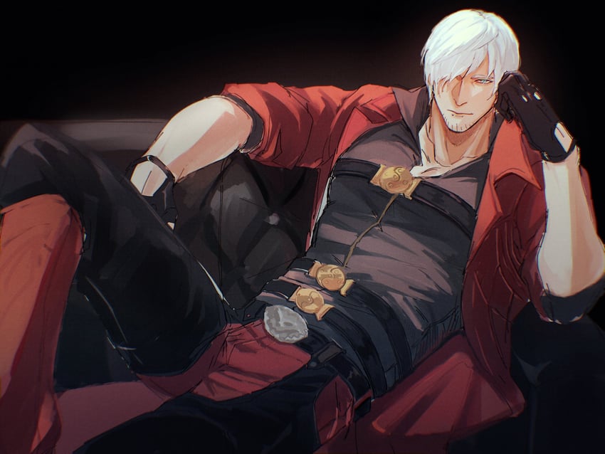 dante (devil may cry and 1 more) drawn by minoxis