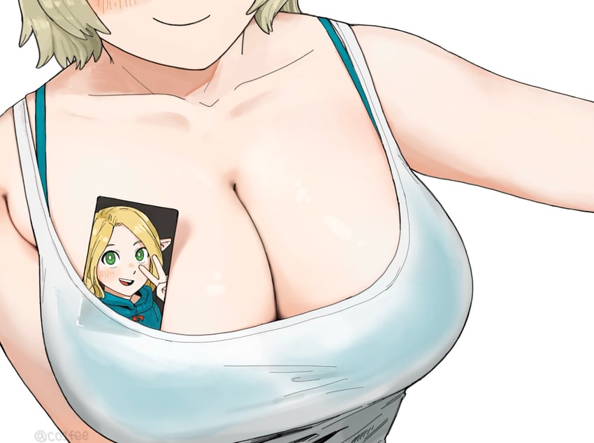 marcille donato and falin touden (dungeon meshi) drawn by co1fee