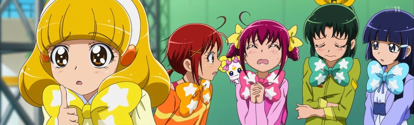 midorikawa nao, kise yayoi, aoki reika, hino akane, and hoshizora miyuki (precure and 1 more)