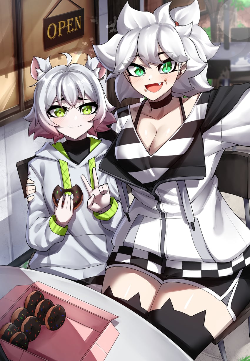 perl and melissa (original and 1 more) drawn by rageman709
