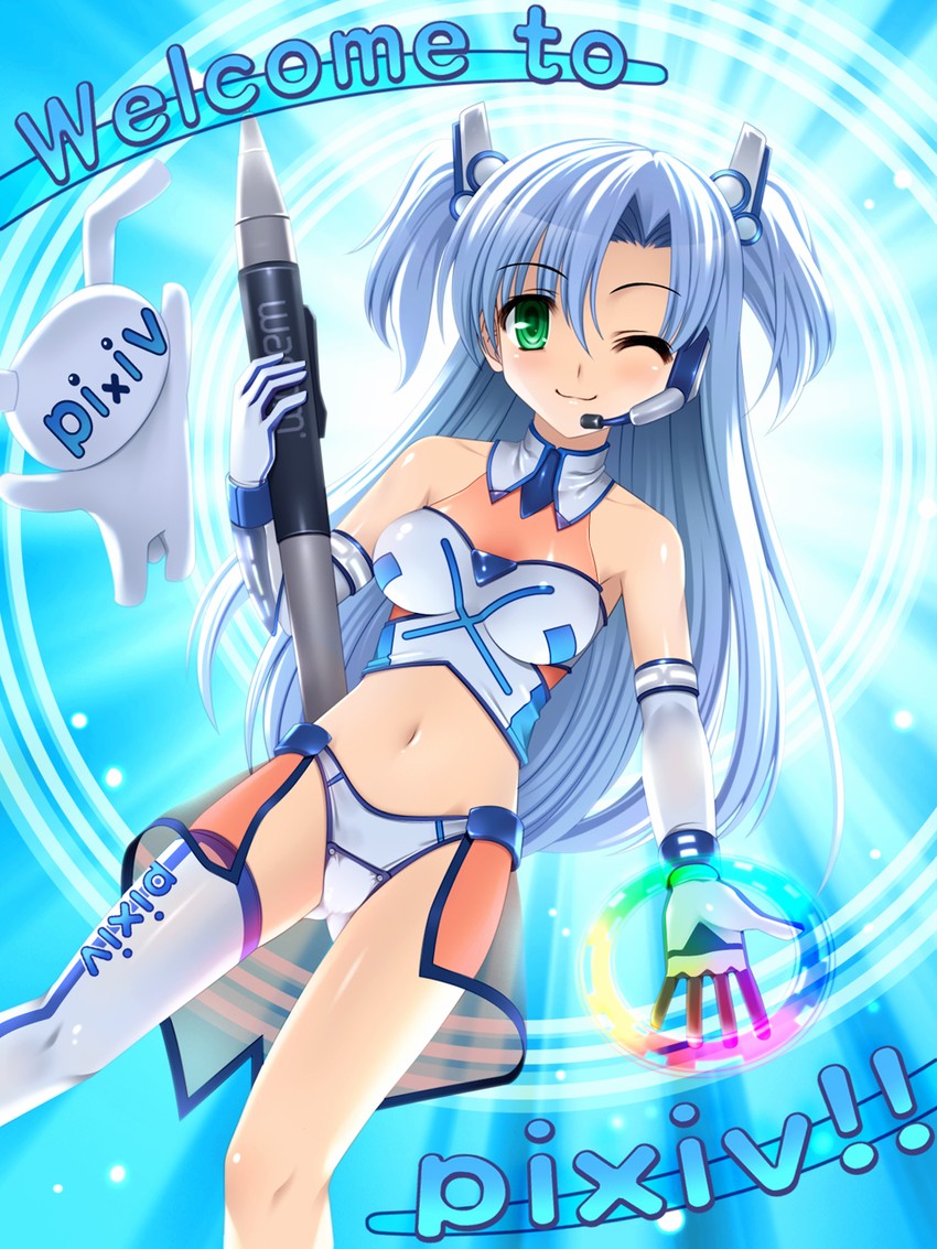 pixiv-tan (pixiv and 1 more) drawn by totokichi