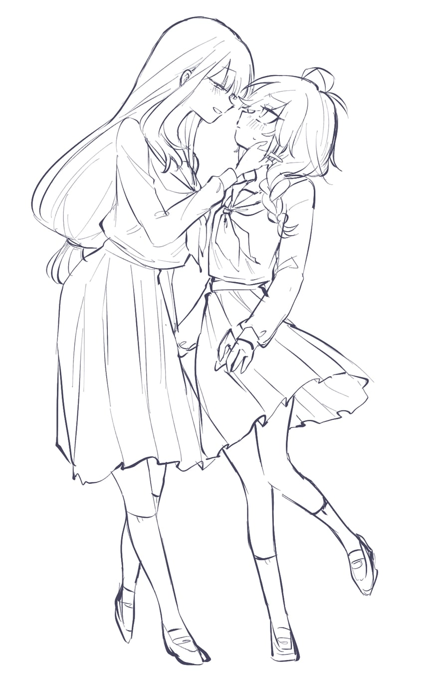 tamamori and minakami (koshotengai no hashihime) drawn by mamimu_memo0