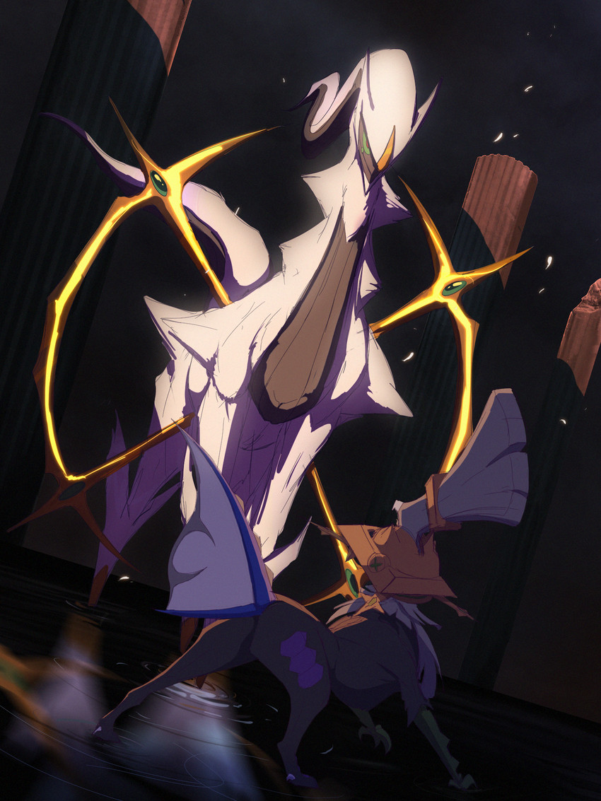 arceus and type: null (pokemon) drawn by tapwing