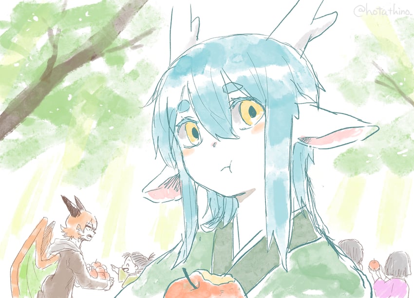 touyouryuu-san (original) drawn by hotathino