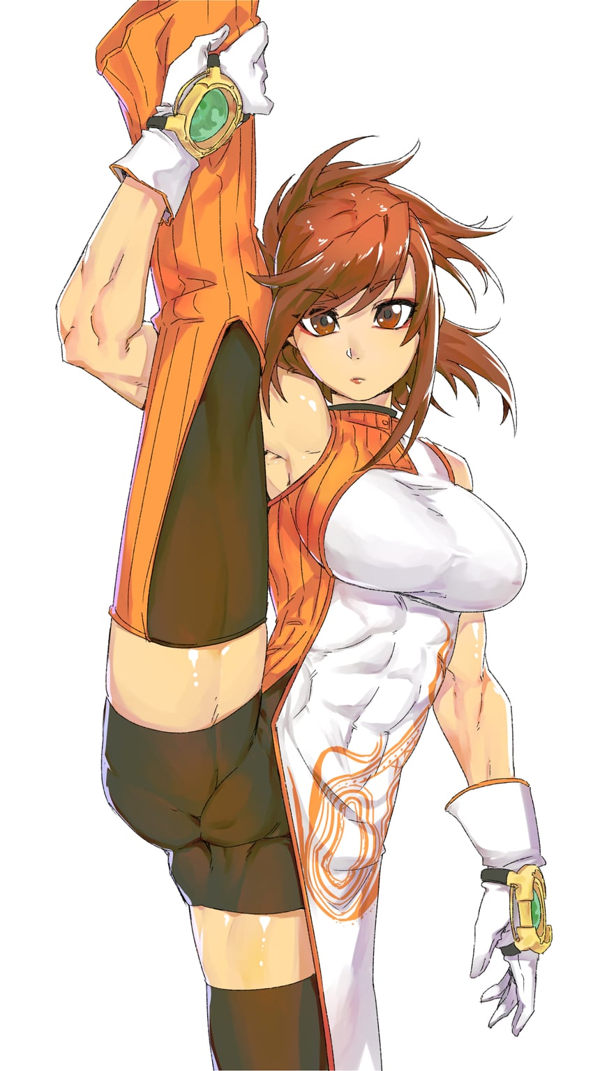 female fighter and female nen master (dungeon and fighter) drawn by minew
