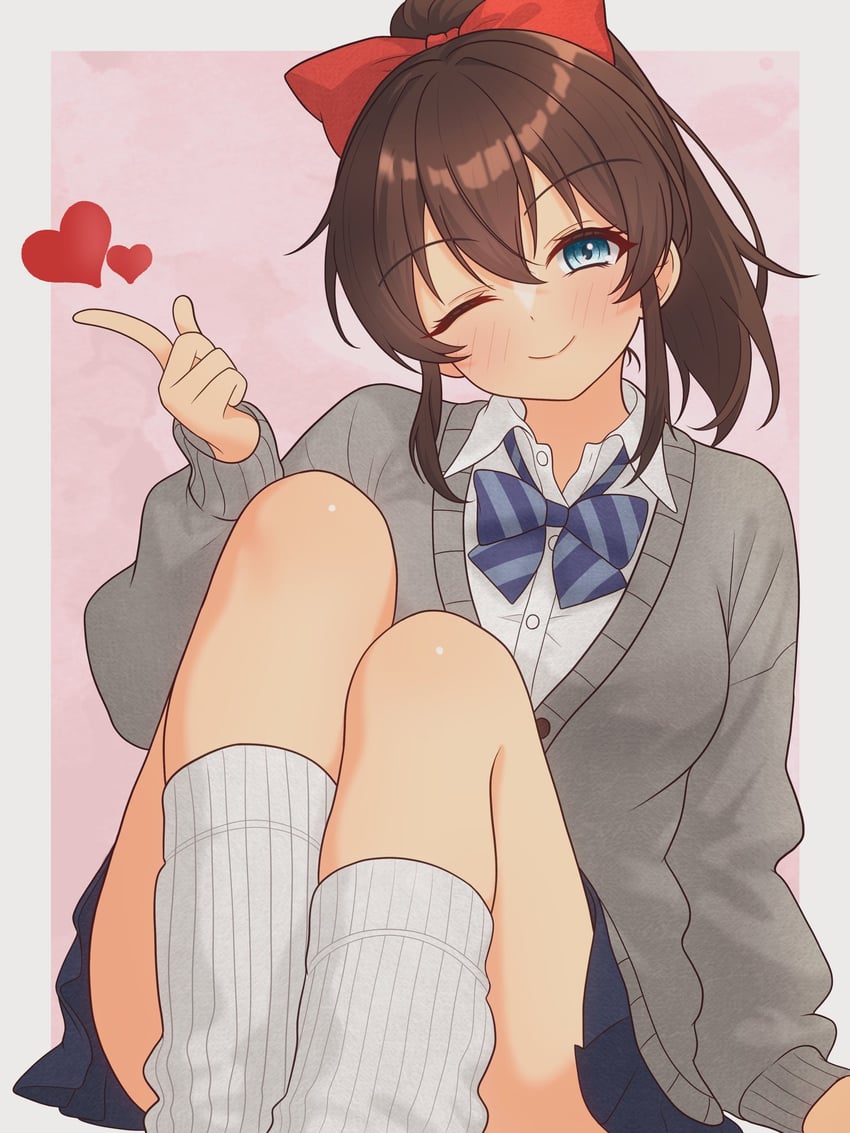 satake minako (idolmaster and 2 more) drawn by 82k_mugi