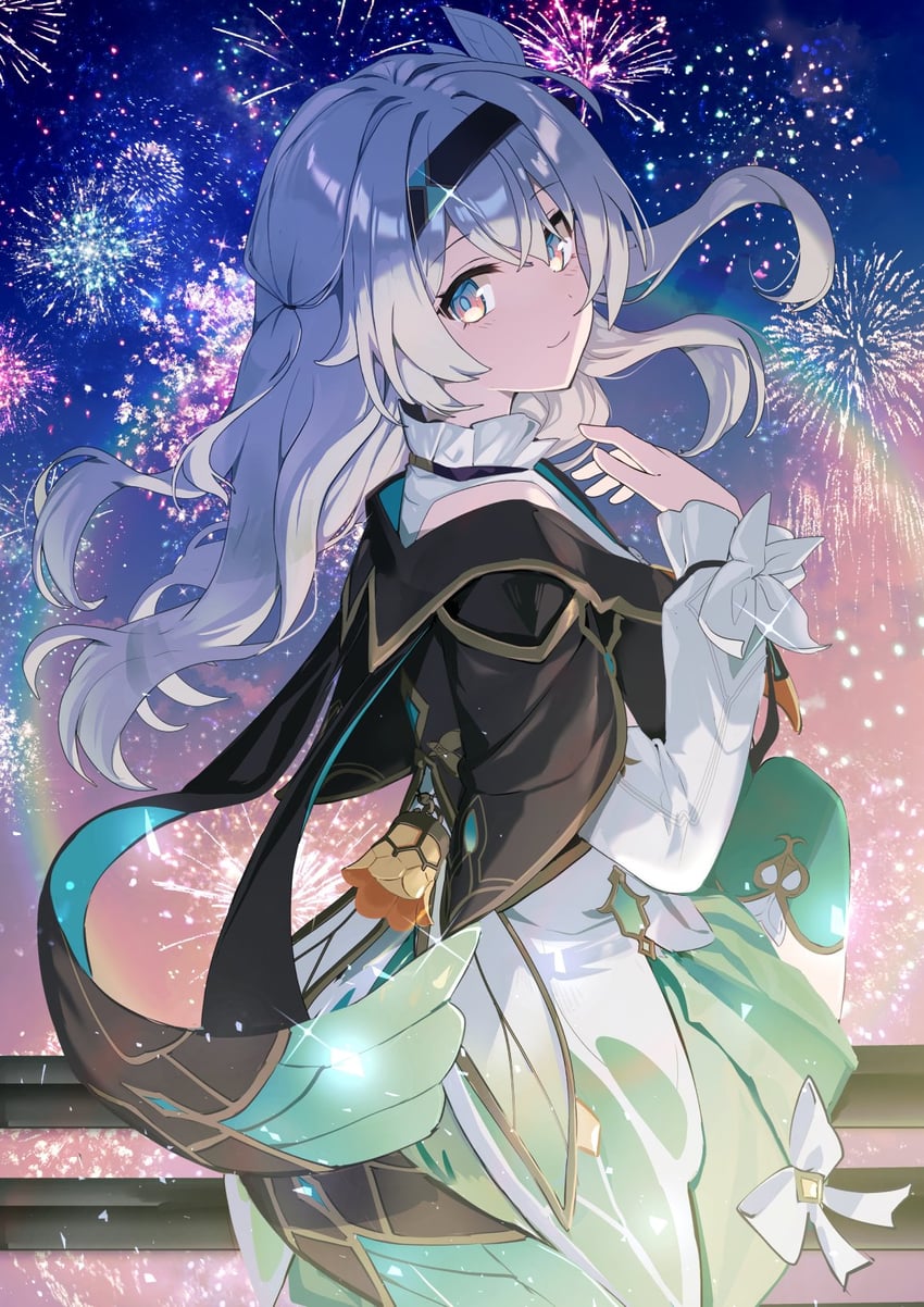firefly (honkai and 1 more) drawn by nyori