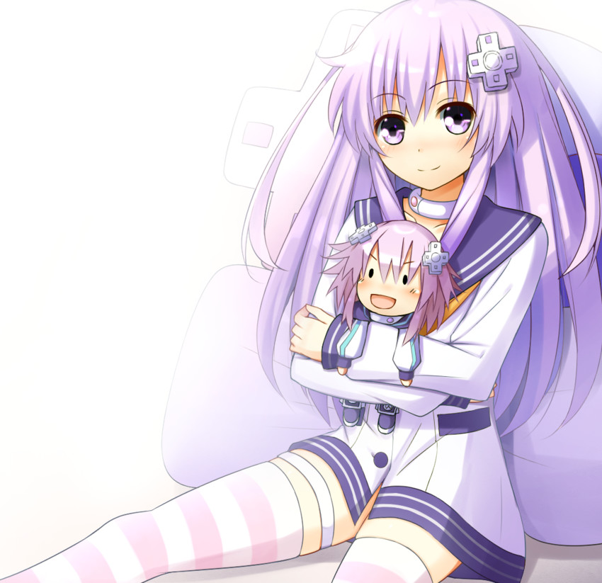 neptune and nepgear (neptune) drawn by doria_(p_f_dolia)