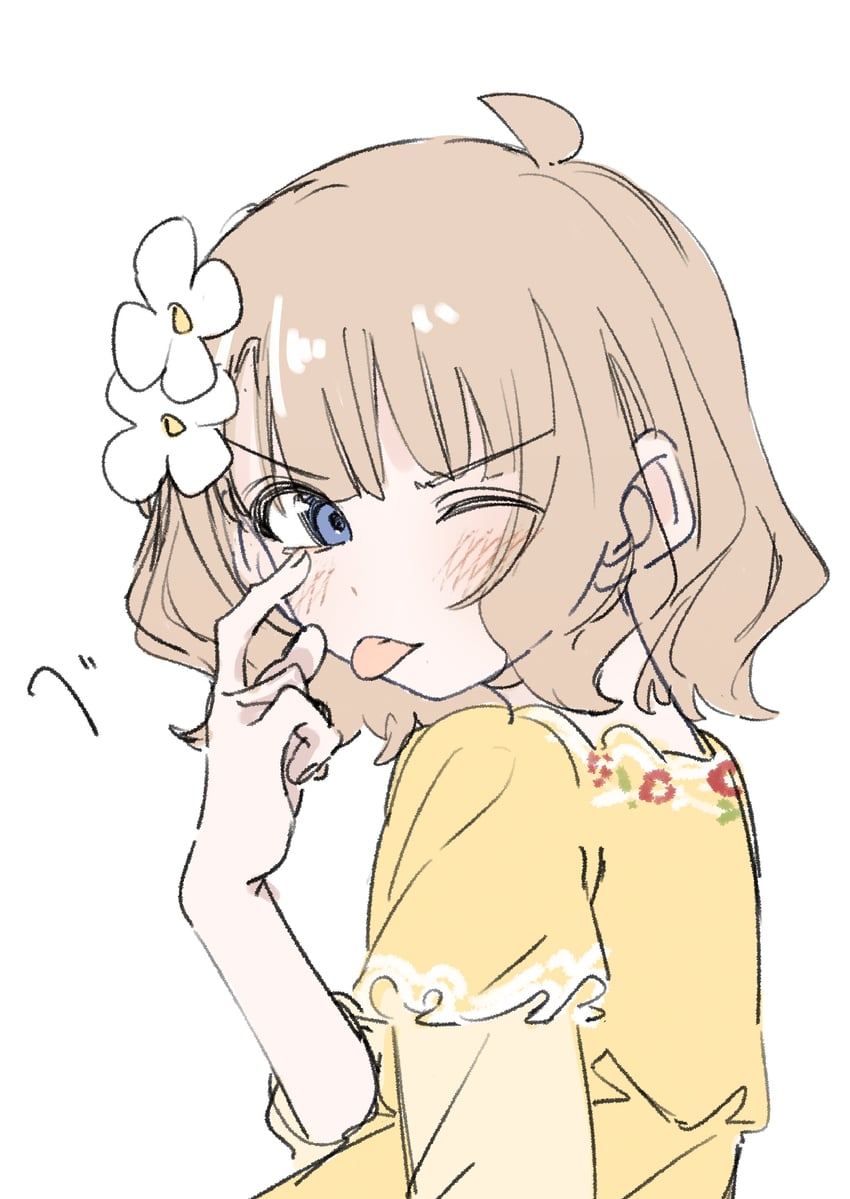 suou momoko (idolmaster and 1 more) drawn by meeeeeeco359