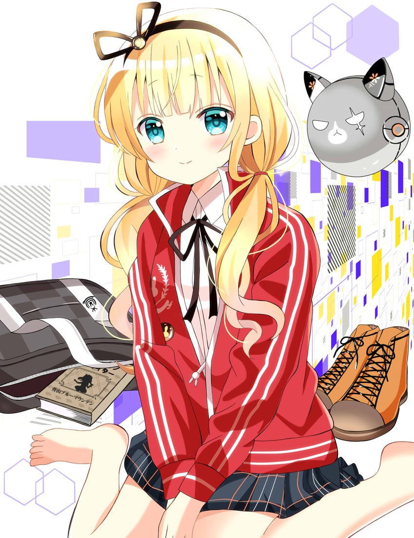 kirima syaro and wild geese (gochuumon wa usagi desu ka? and 1 more) drawn by ryoutan