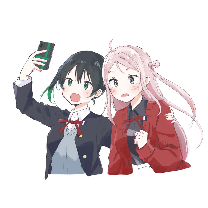 takasaki yu and zhong lanzhu (love live! and 1 more) drawn by watanabe_nako