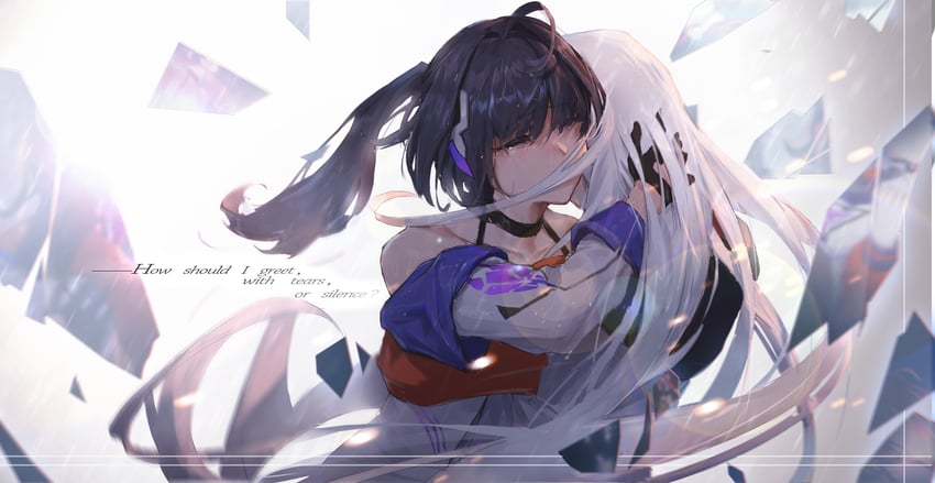 kiana kaslana and raiden mei (honkai and 1 more) drawn by ether.b