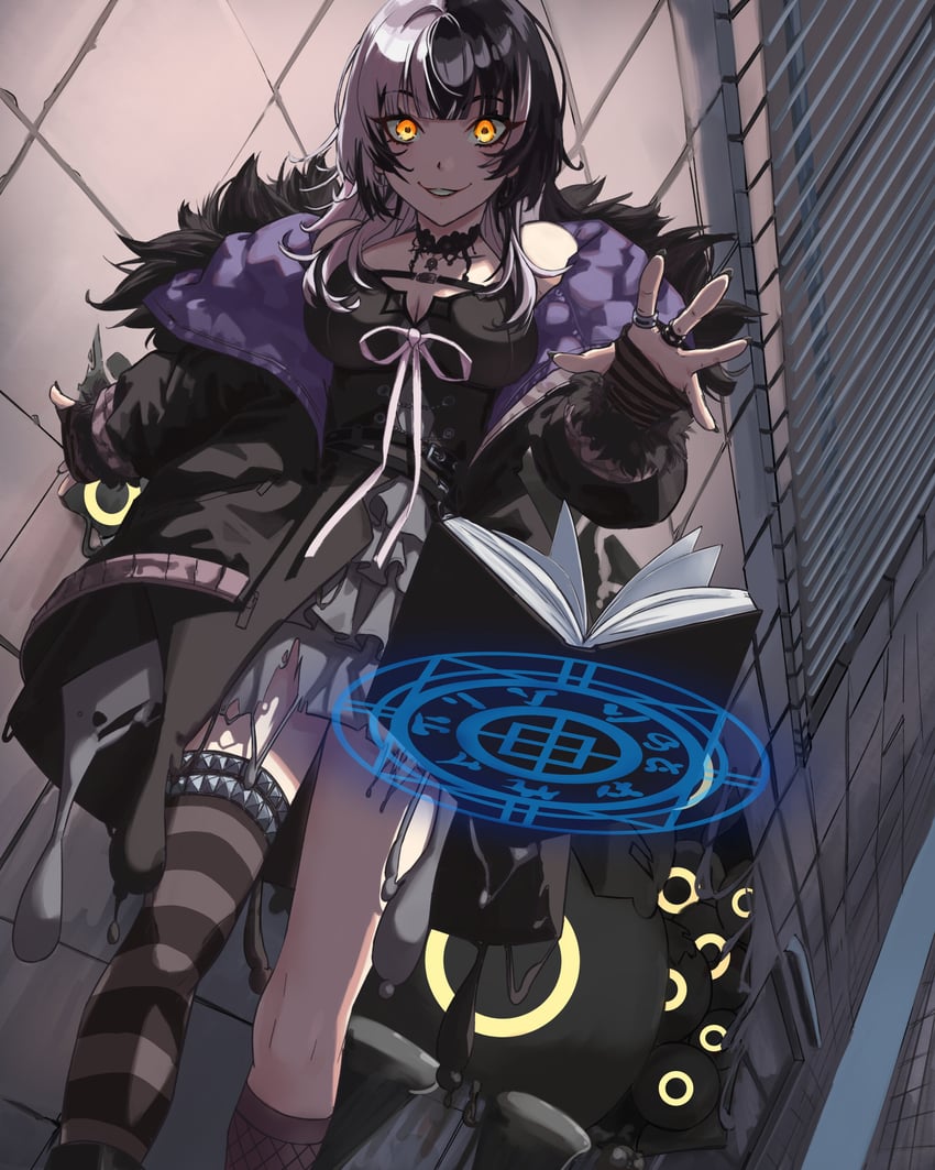 shiori novella (hololive and 1 more) drawn by huemar_tanuki