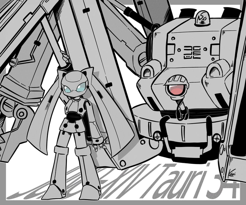 drossel von flugel and gedachtnis (fireball) drawn by kotori_(kotori_501061)