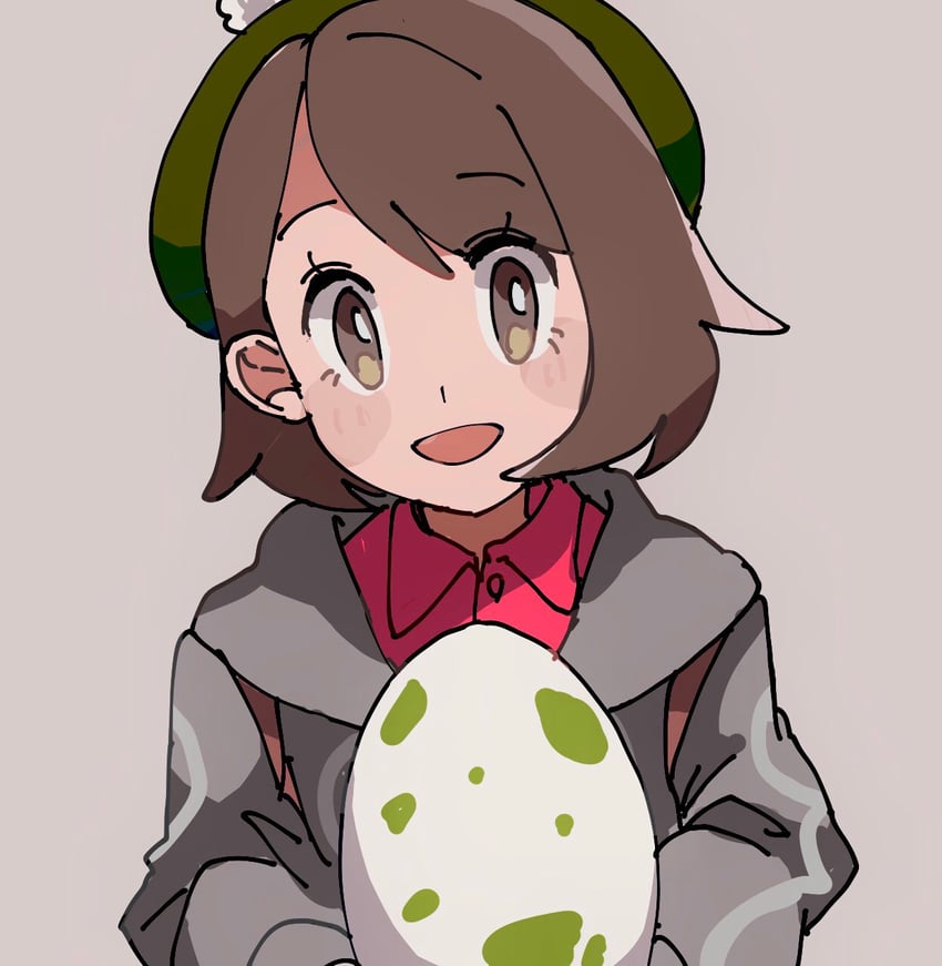 gloria (pokemon and 1 more) drawn by shichibee_(stm_mimi)