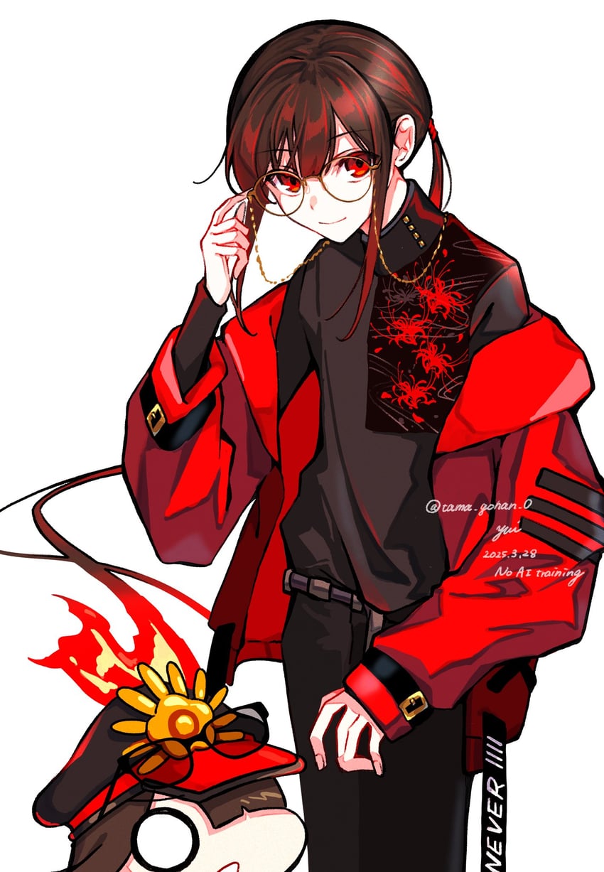 oda nobunaga, oda nobukatsu, and mini nobu (fate and 1 more) drawn by yui_(tamagohan)