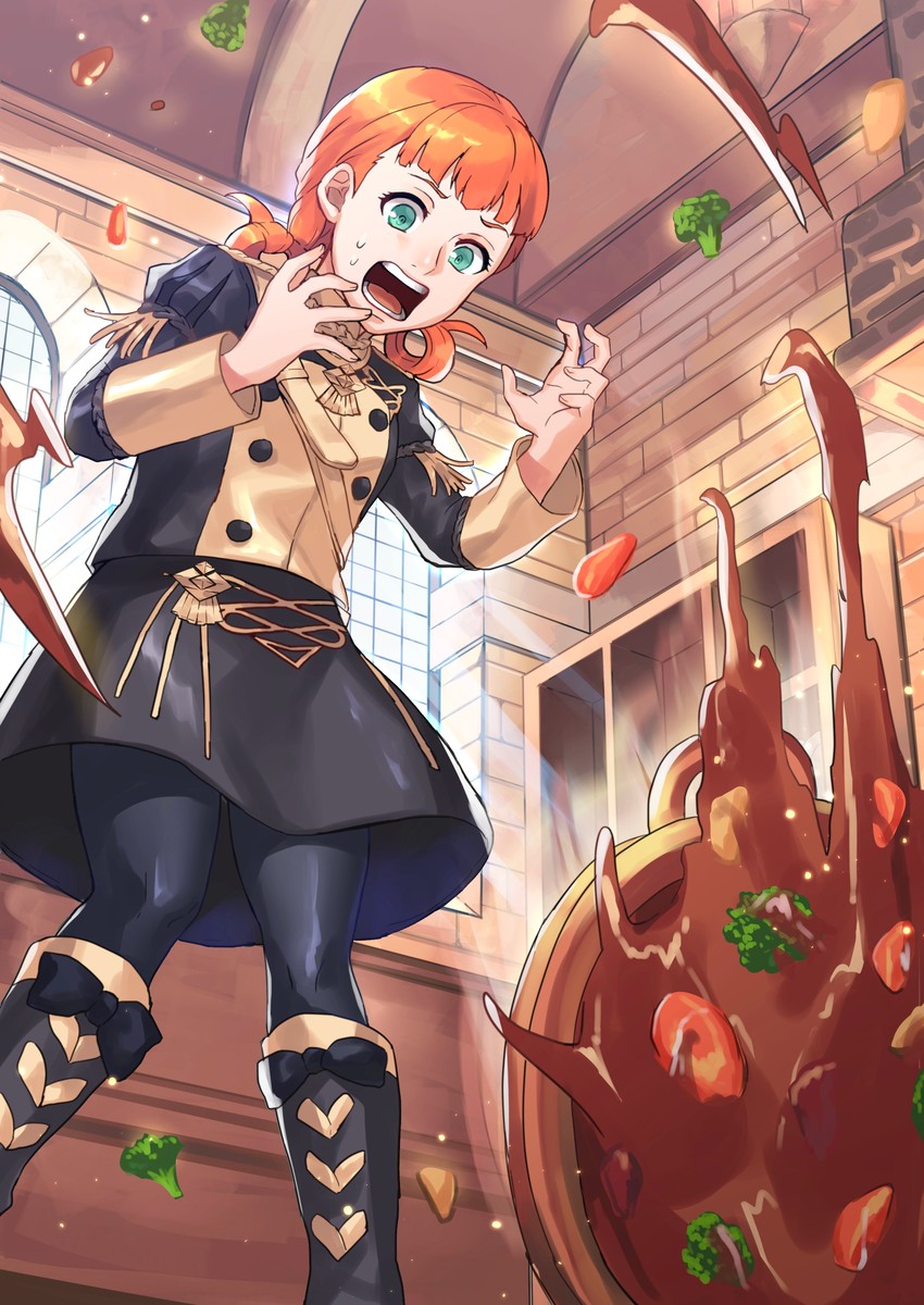 annette fantine dominic (fire emblem and 1 more) drawn by shiyo_(jkke5275)