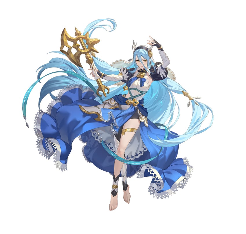 azura (fire emblem and 2 more) drawn by teffish