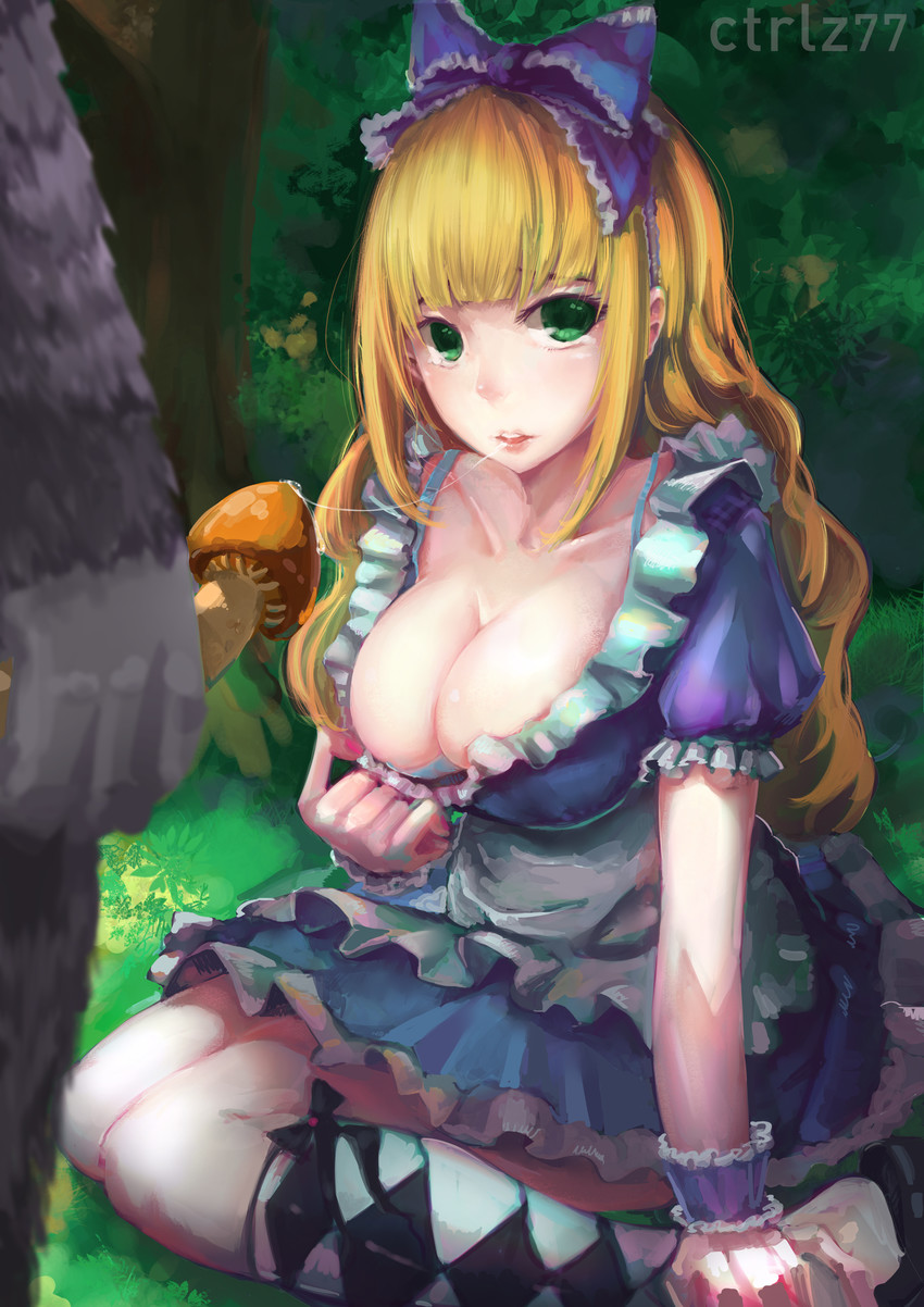 alice and sasquatch (original and 1 more) drawn by ctrlz77
