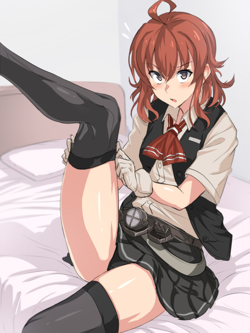 arashi (kantai collection) drawn by ulrich_(tagaragakuin)