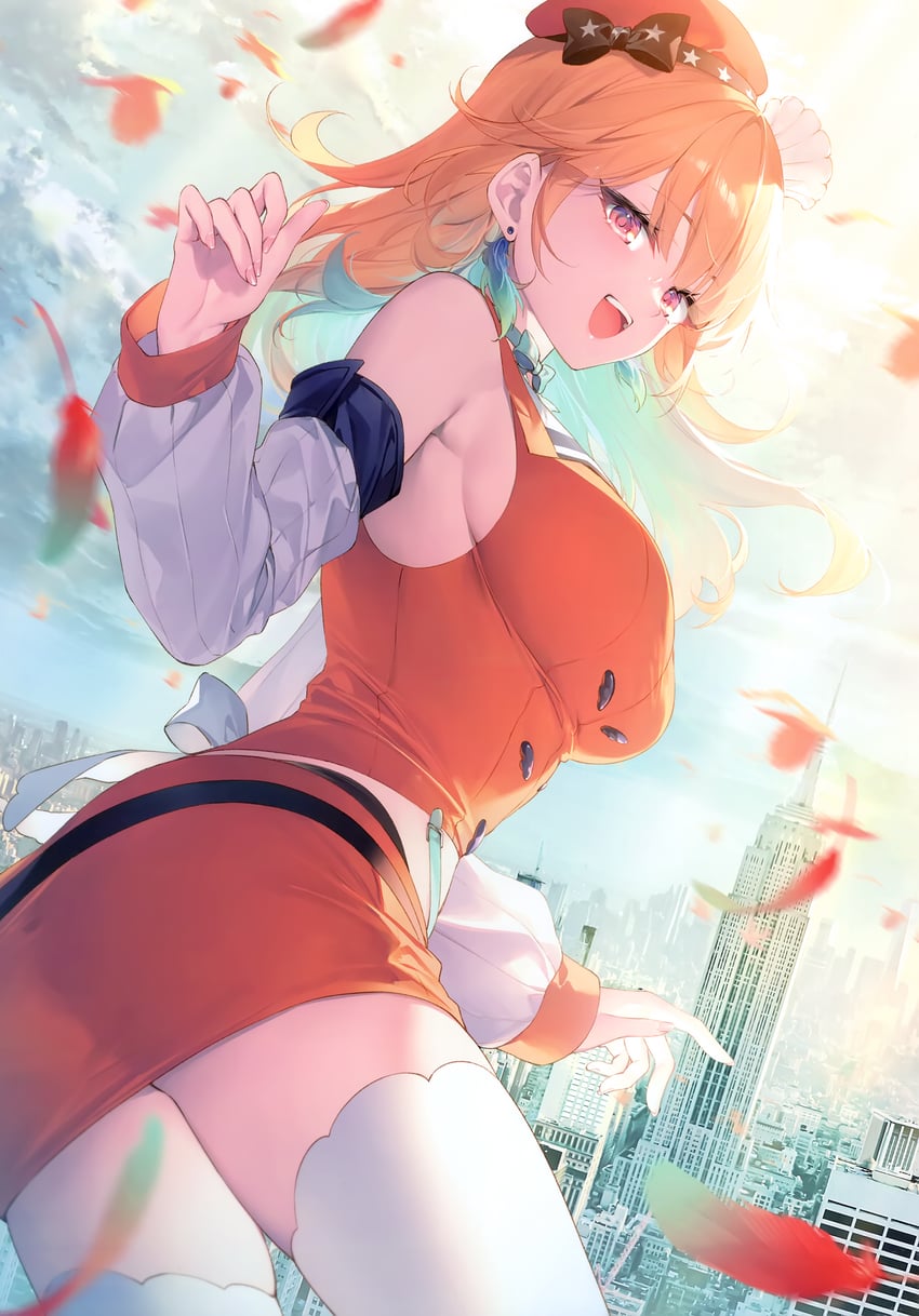 takanashi kiara (hololive and 1 more) drawn by toosaka_asagi