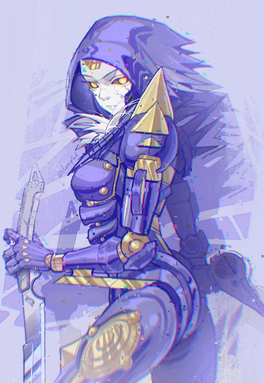 ash and fallen angel ash (apex legends) drawn by danieldanlllll