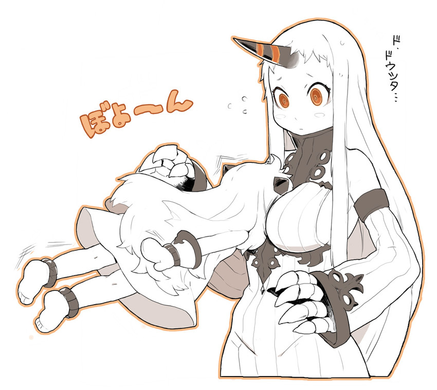 northern ocean princess and seaport princess (kantai collection) drawn by nabana_(bnnbnn)